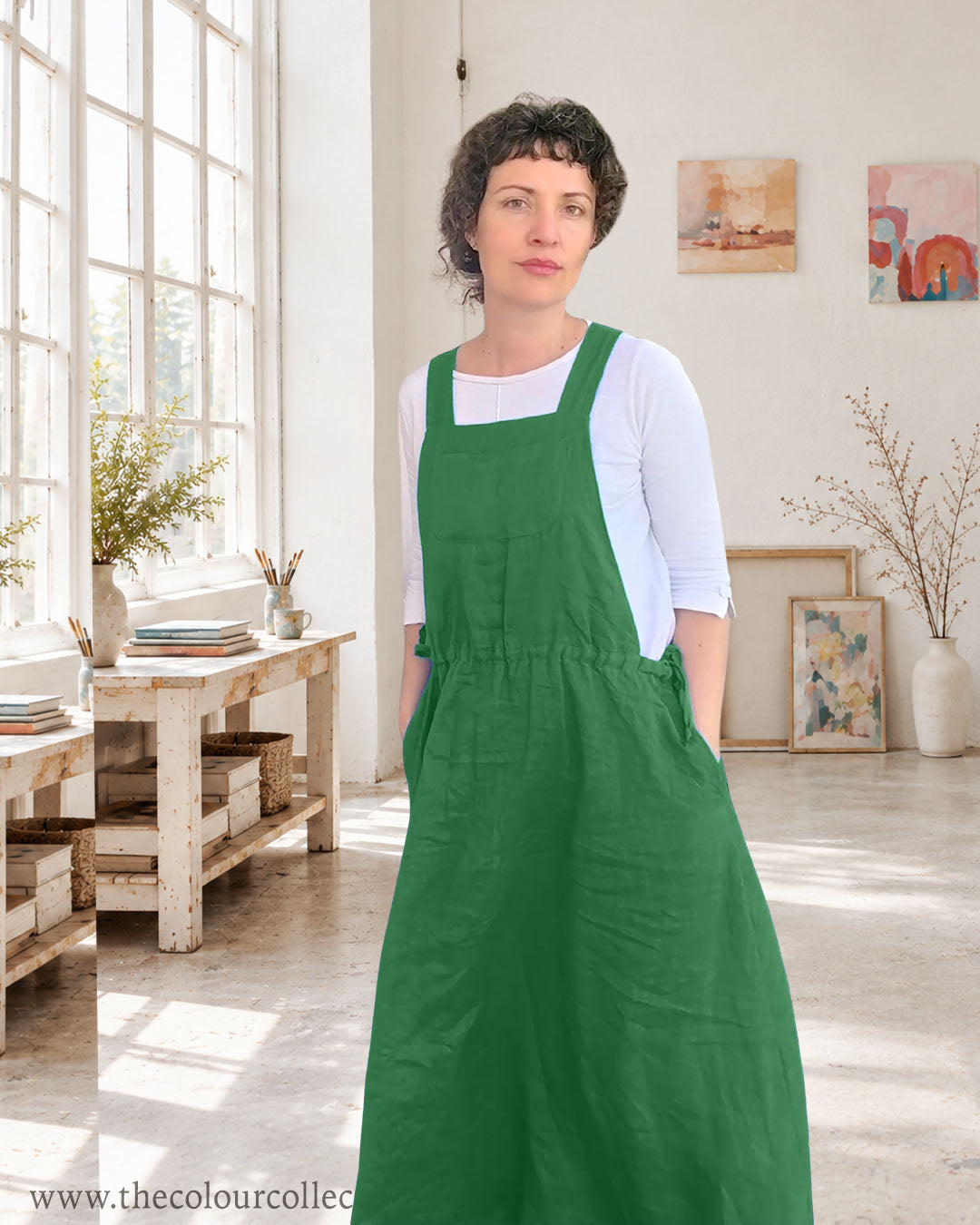 The Artist's Dress (100% Linen)