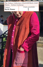 Cotton Corduroy Coat - Earth Flower