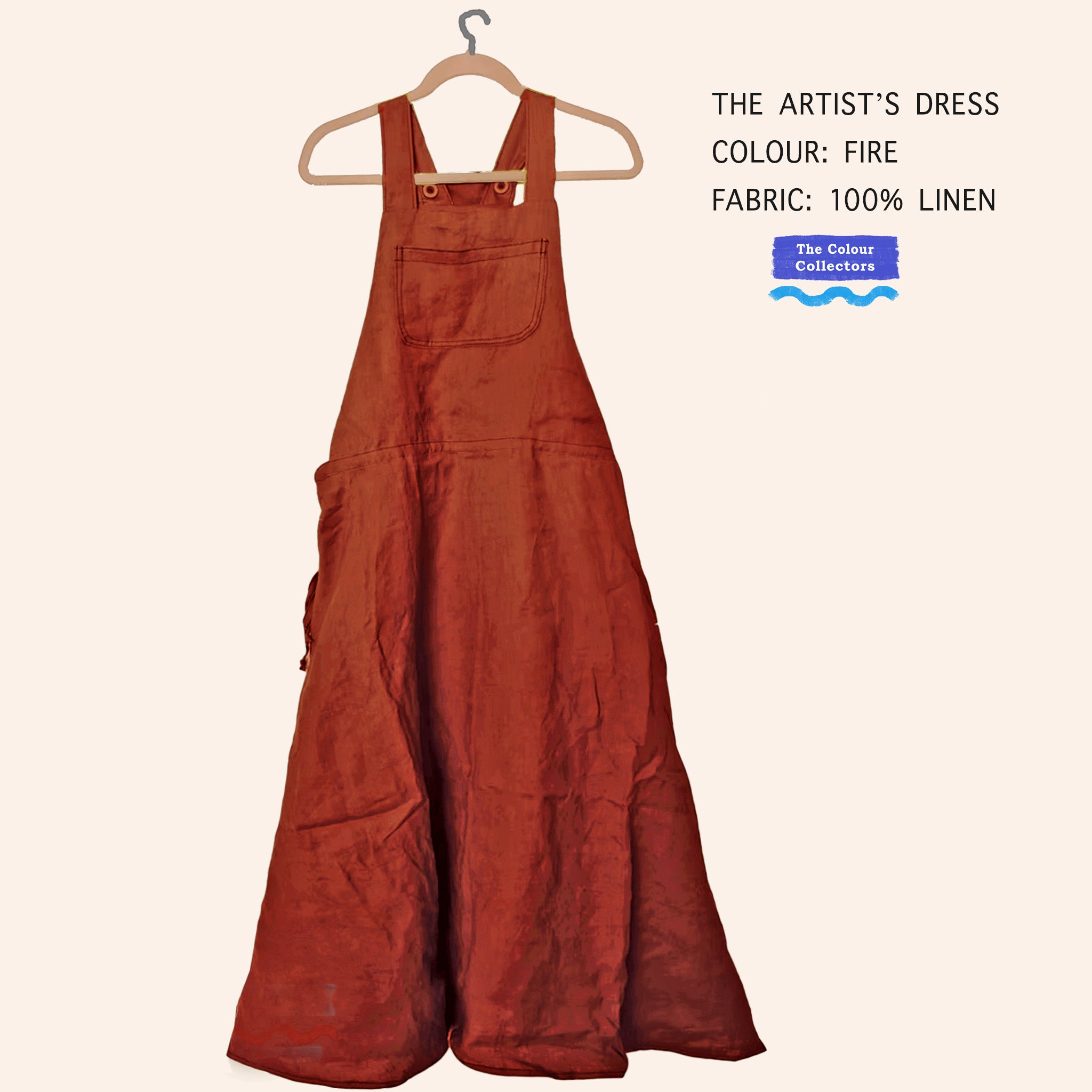 The Artist's Dress (100% Linen)