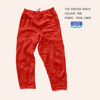 The Painter Pants 100% Linen (choose your colour)
