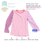 So Hue Cotton T-shirt  long and short sleeves (Pre-mixes)