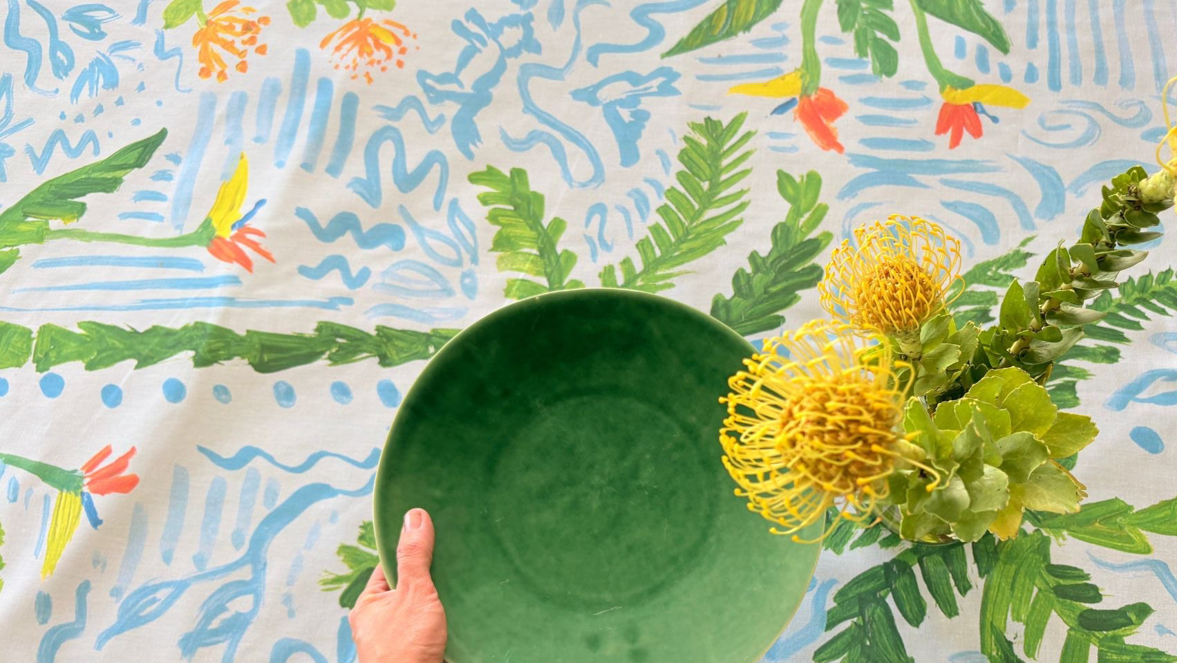 Garden Party table cloth