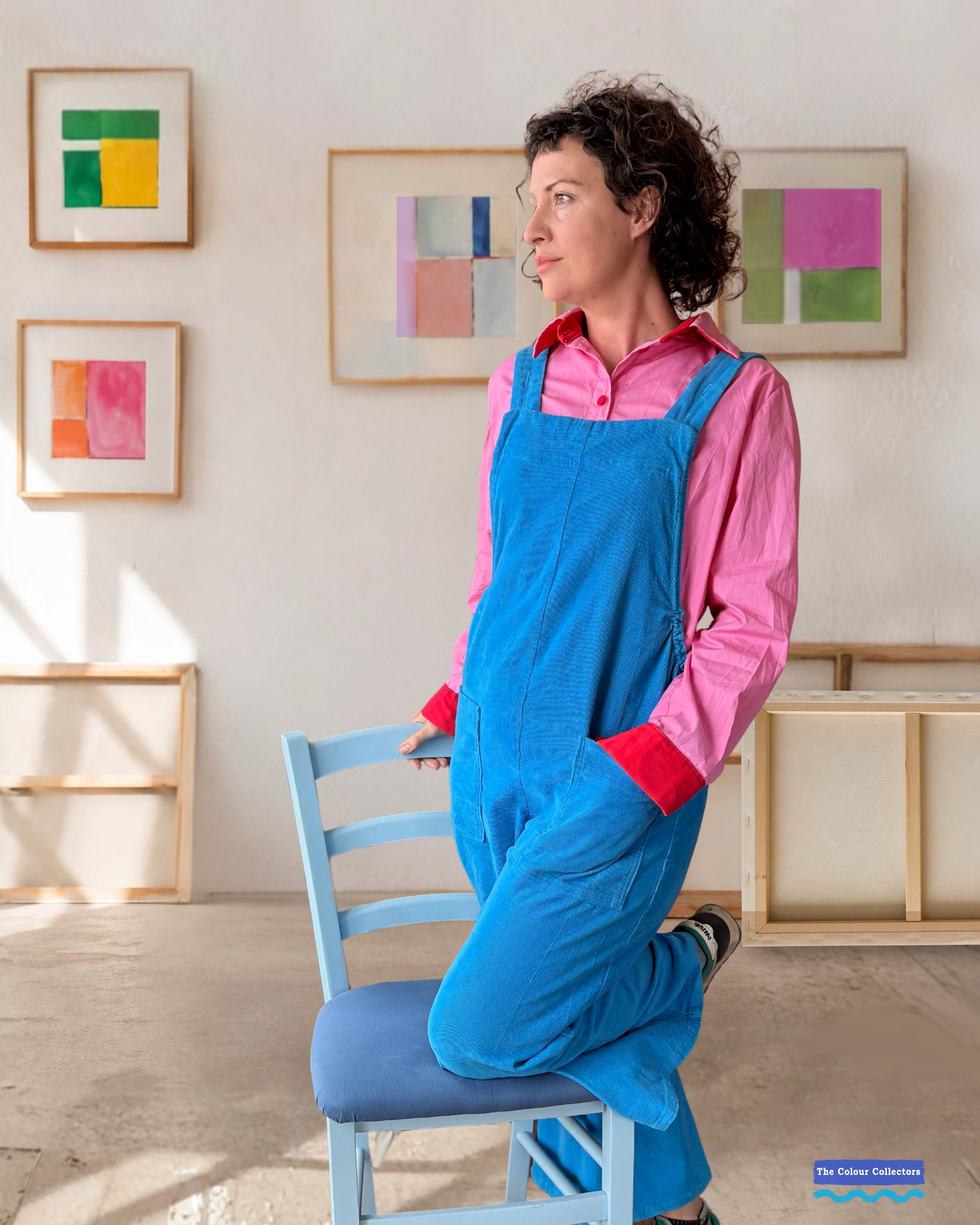 Studio Dungaree in cotton corduroy