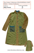 Cotton Corduroy Coat - Kelp Forest