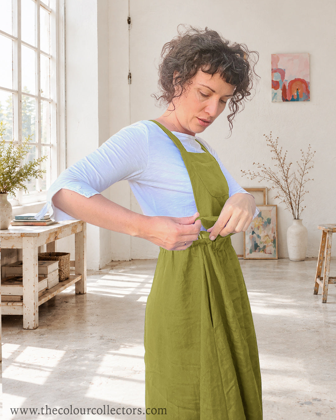 The Artist's Dress (100% Linen)
