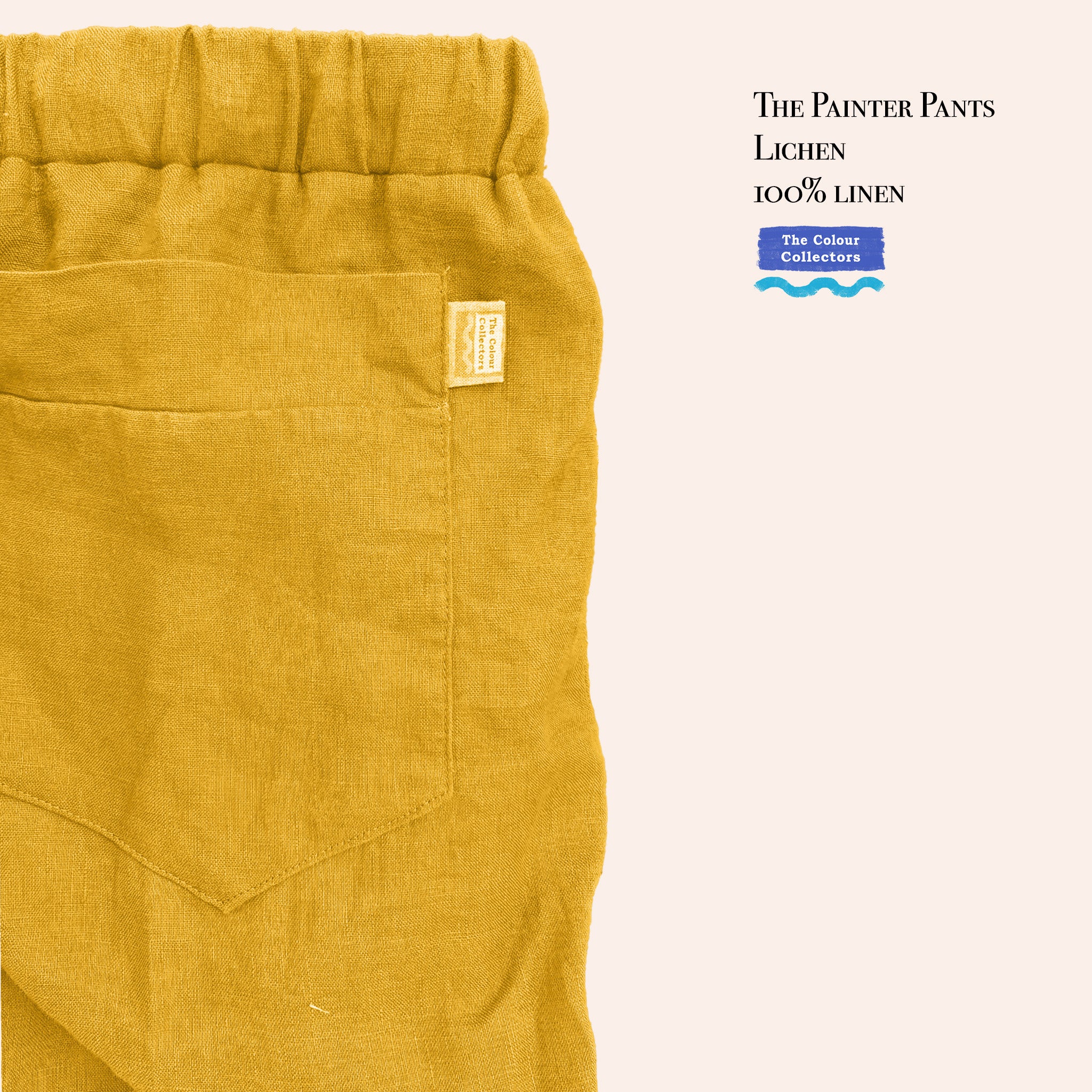 The Painter Pants 100% Linen (choose your colour)