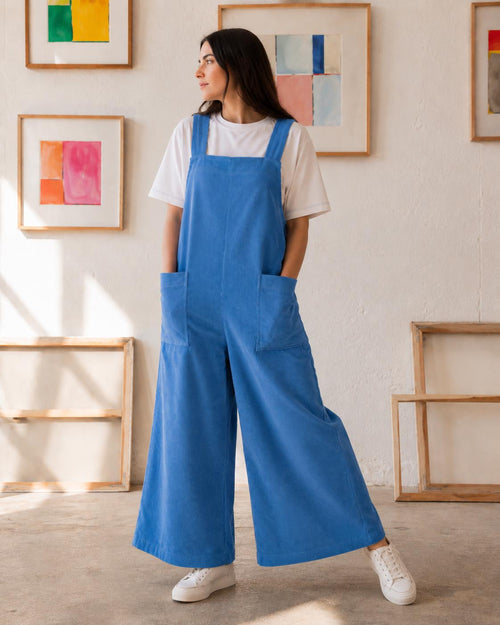 Studio Dungaree in cotton corduroy
