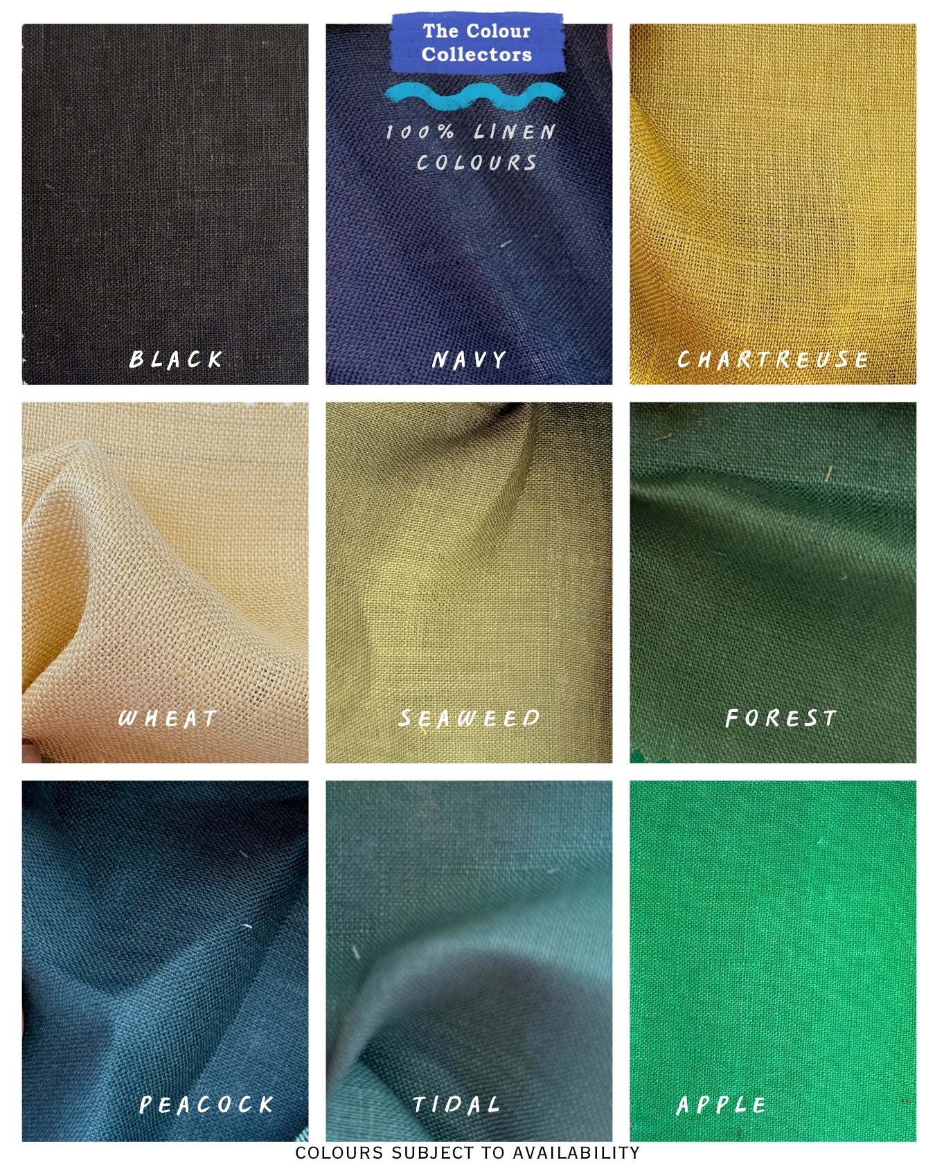 The Painter Pants 100% Linen (choose your colour)