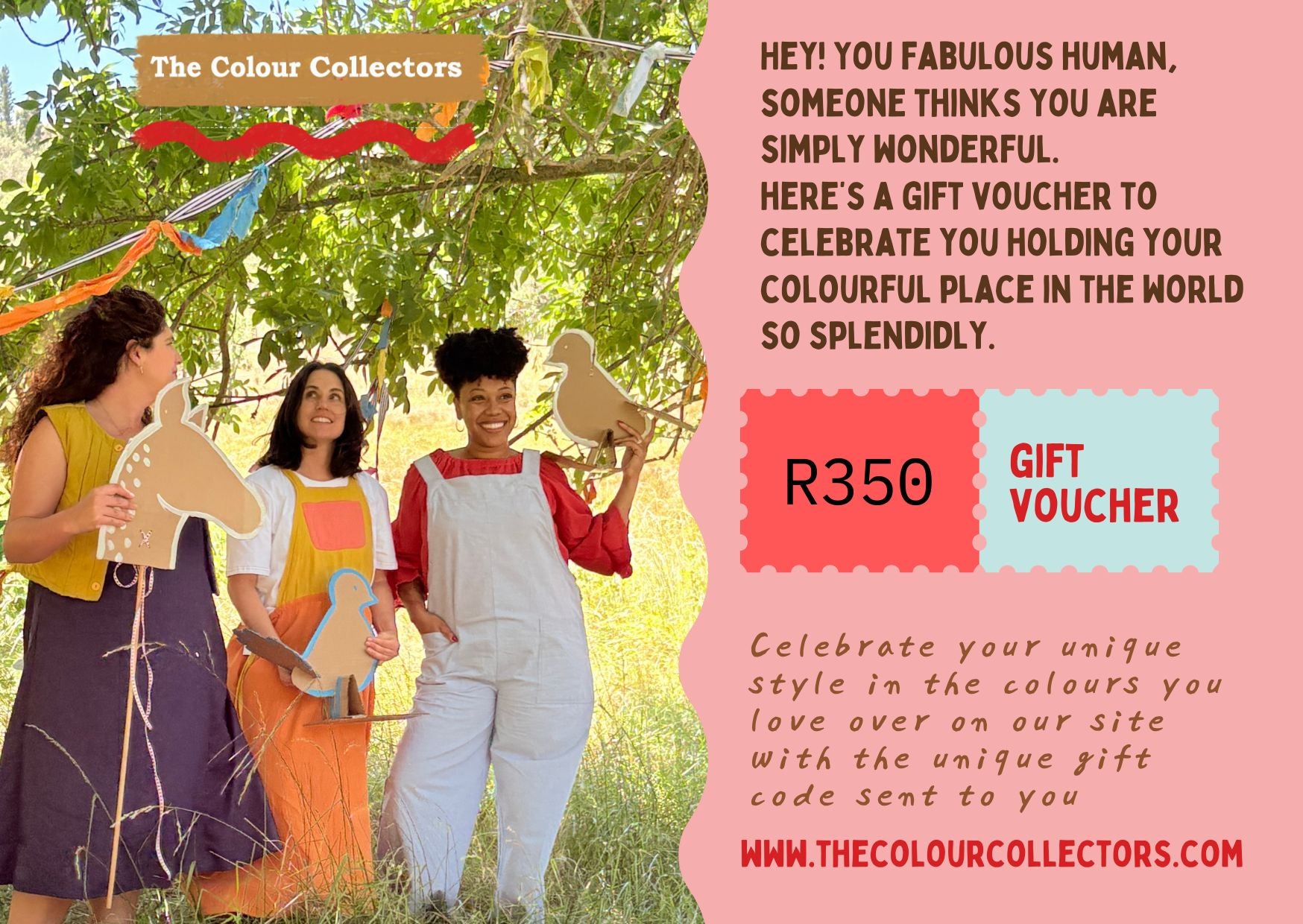 The Colour Collectors Gift Card