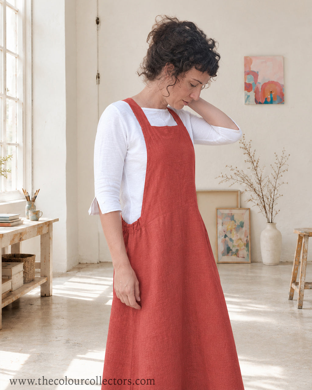 The Artist's Dress (100% Linen)