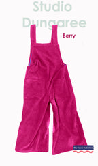 Studio Dungaree in cotton corduroy