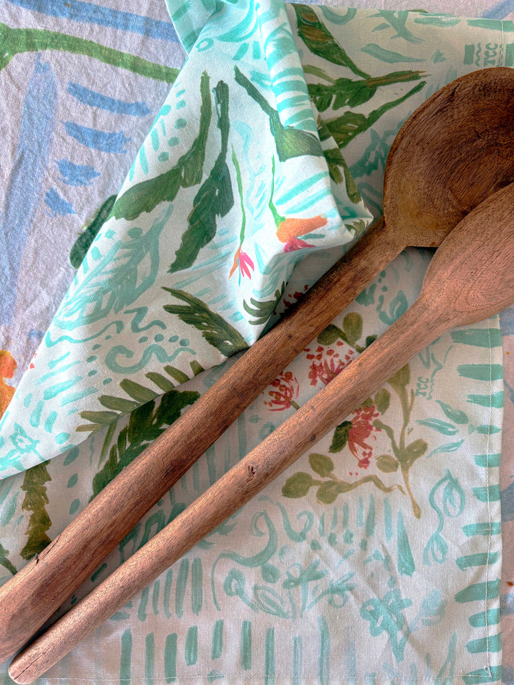 Cotton Tea towel - Garden Party