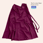 That's-a-wrap skirt (Solo colour options)