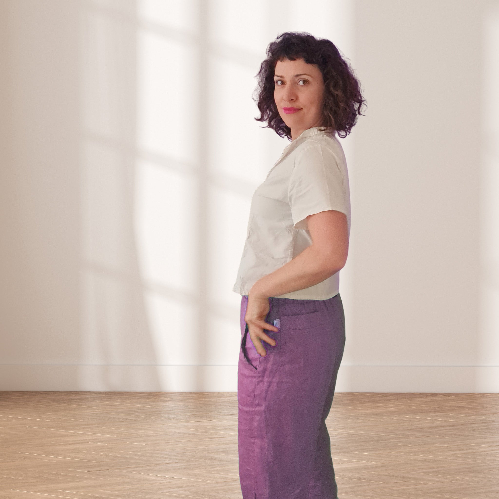 The Painter Pants 100% Linen (choose your colour)