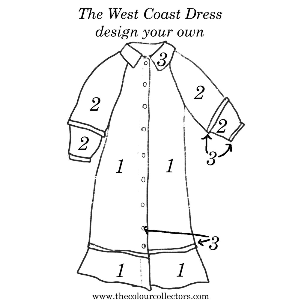 The West Coast dress (Design your own)