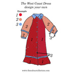 The West Coast dress (Design your own)