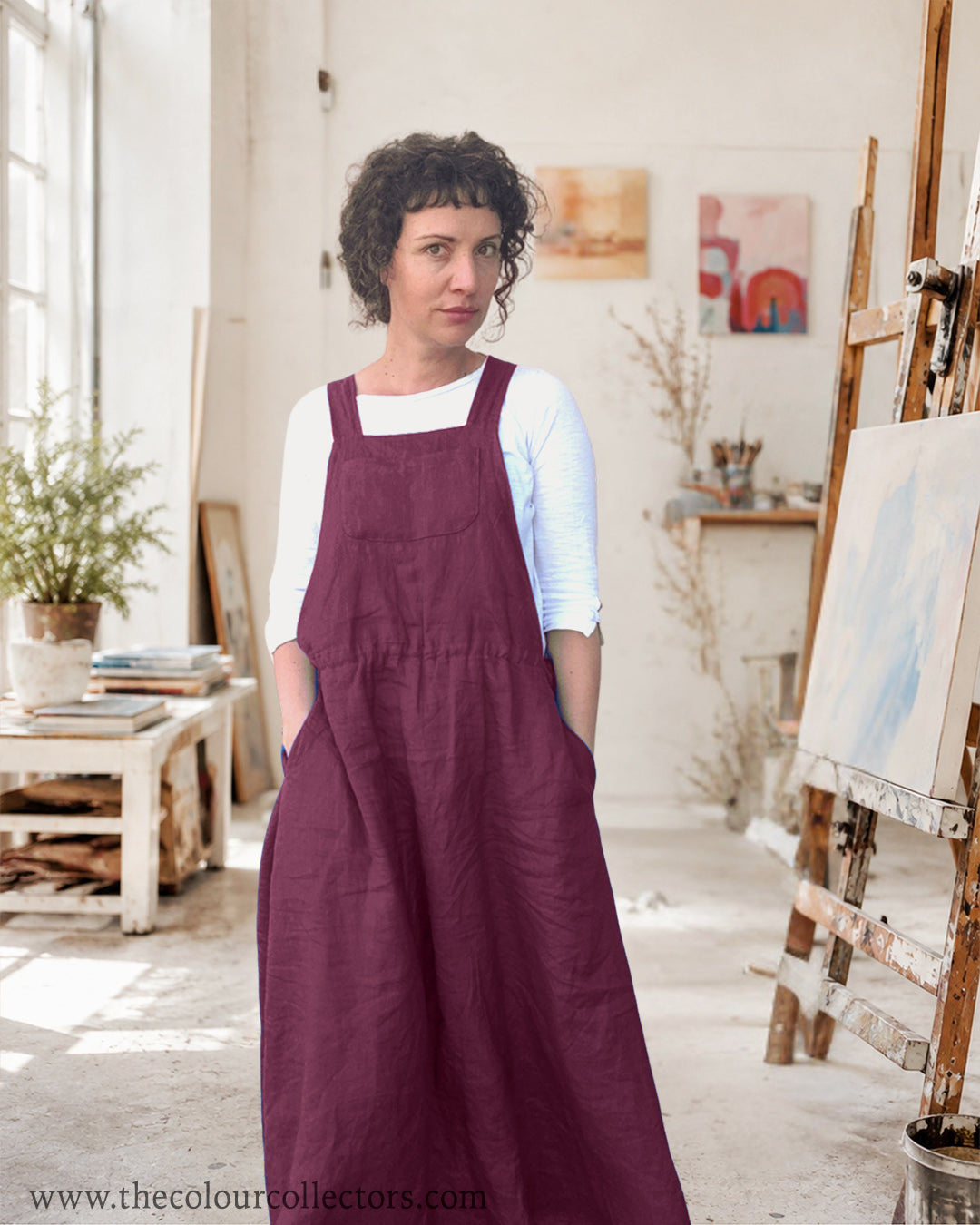 The Artist's Dress (100% Linen)