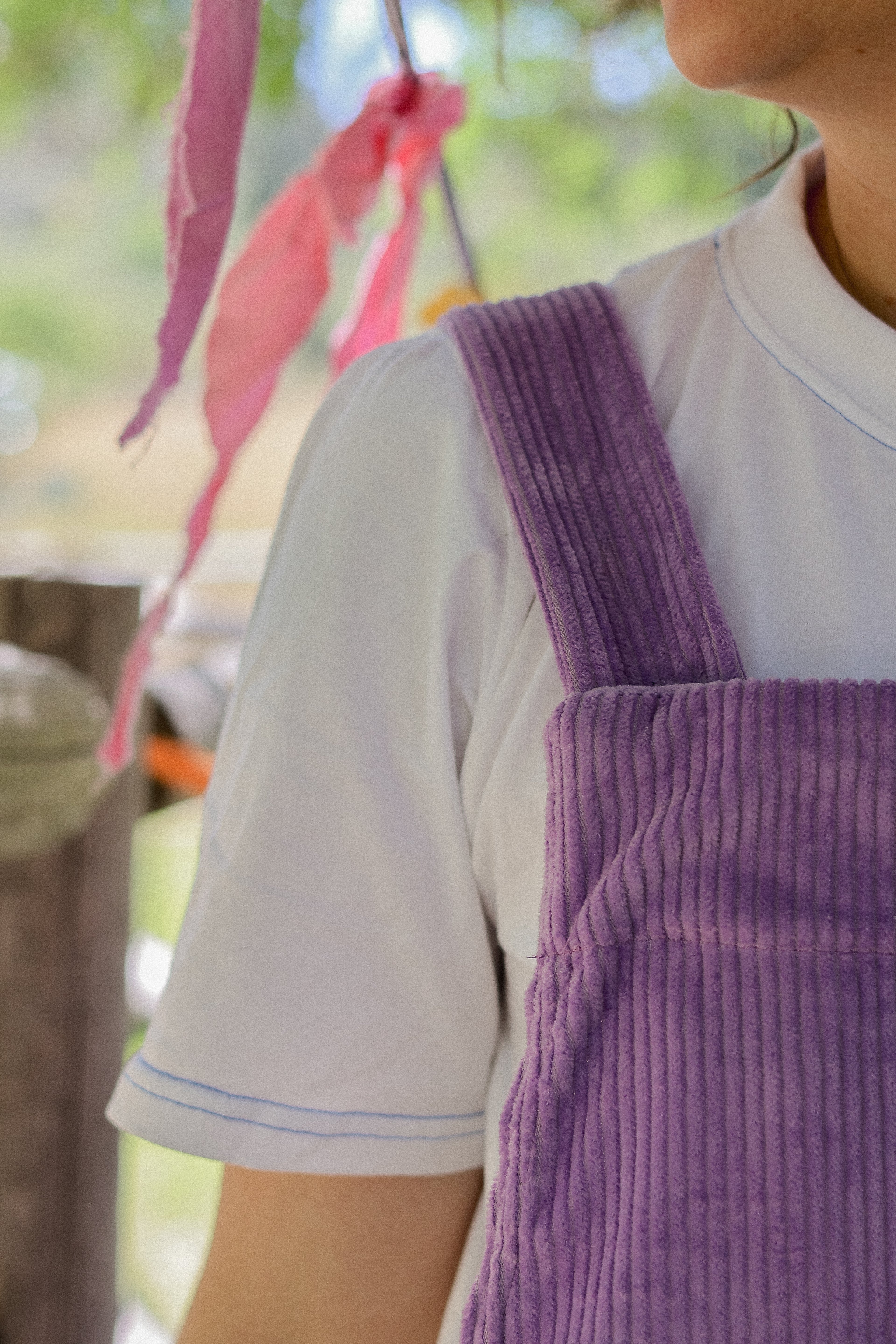 Studio Dungaree in cotton corduroy