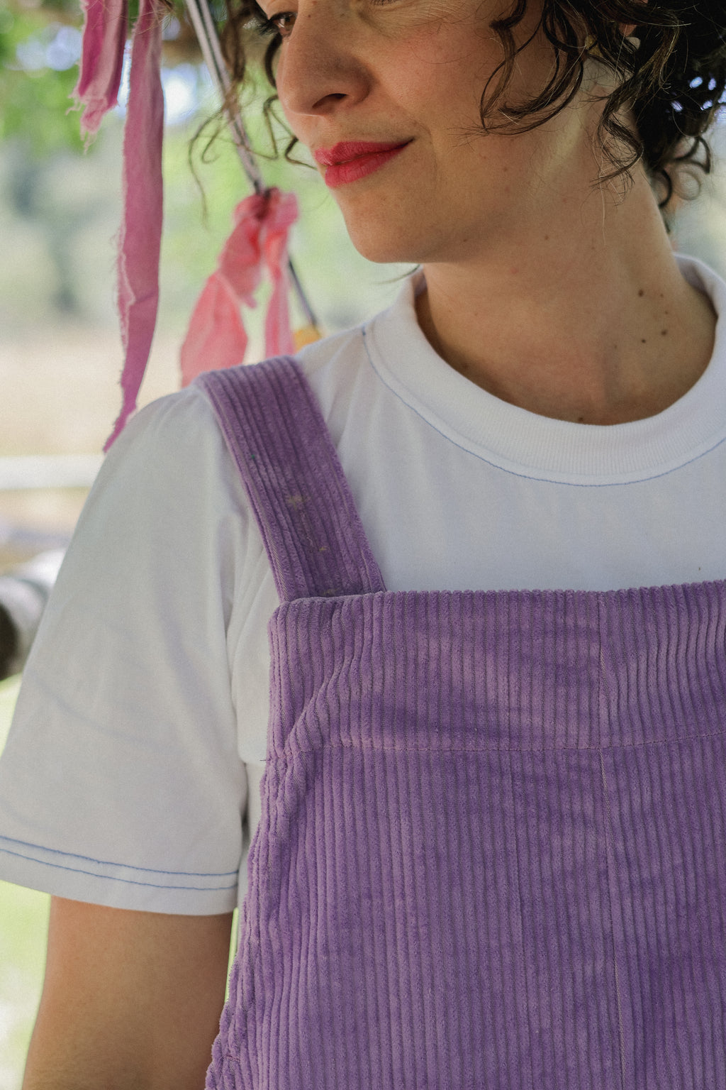 Studio Dungaree in cotton corduroy